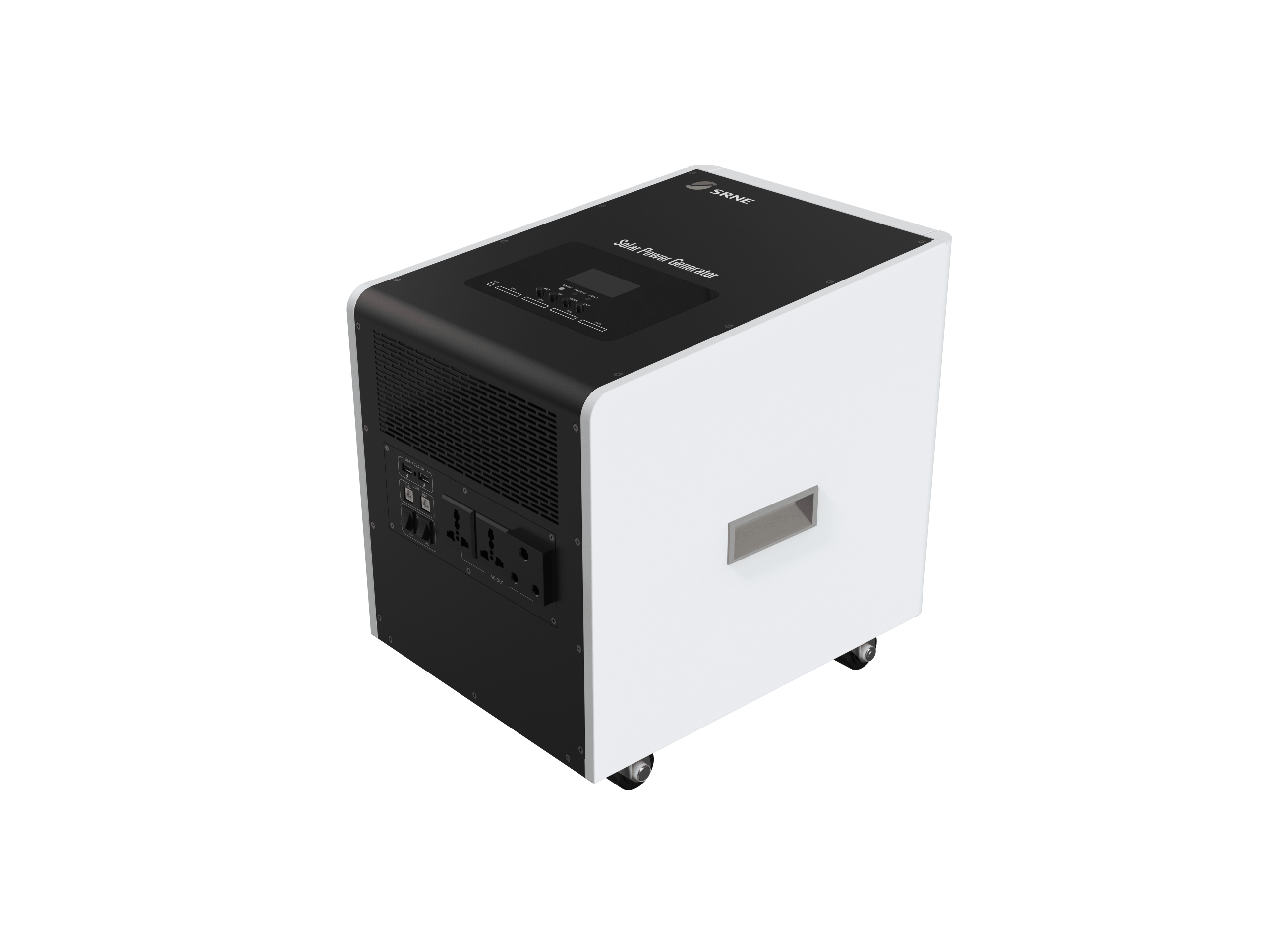 SRNE 2.5KW/24V Solar inverter & 2.56kWh lithium battery all in one system