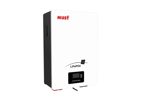 MUST  LP16-48200  51.2V200AH LITHIUM BATTERY (10.24KWH) WALL MOUNTED