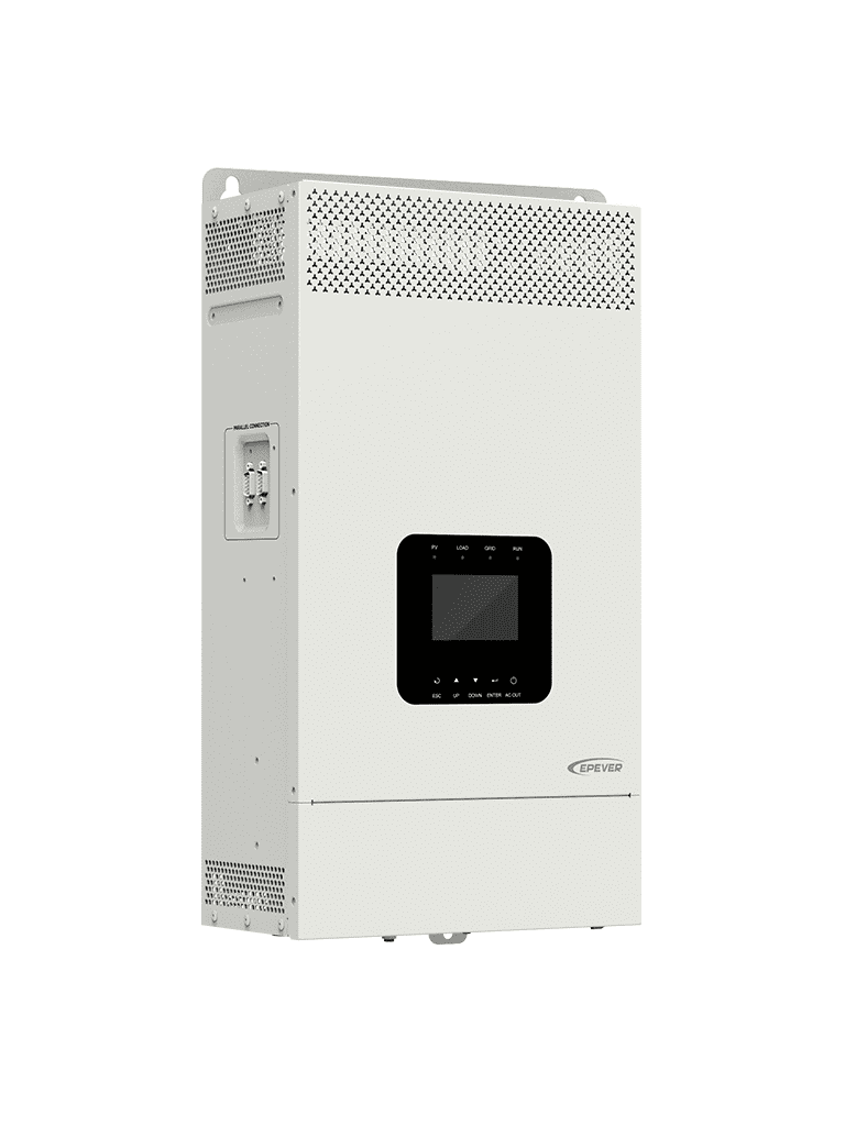 EPEVER 5.5KW SINGLE PHASE HYBRID INVERTER (WIFI/PARALLEL INVERTER) HP5542-AH1050P20SA 48V, 6000W PV, 500VDC,