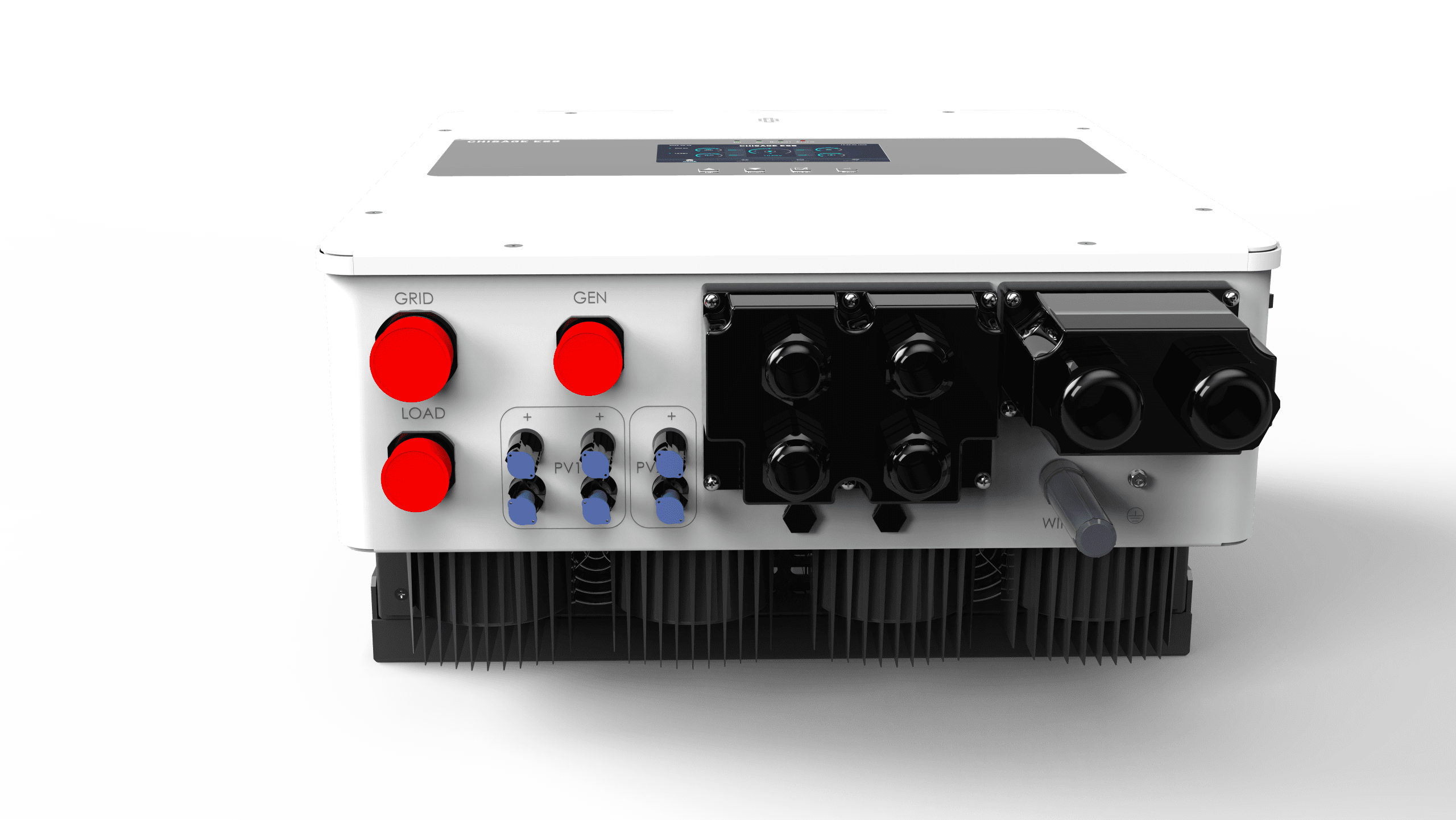 Bottom Chisage ESS Mars-12kw 48V Three Phase Hybrid Inverter