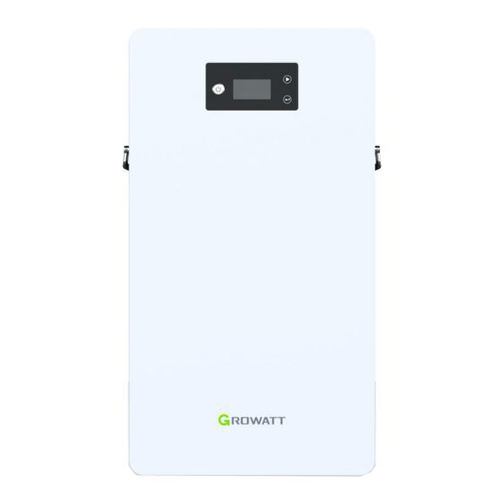 Growatt HOPE 14.3L-A1 Residential LV Battery 51.2V 280Ah 14.3kwh Wall-mounted LiFePO4 Solar Lithium Battery