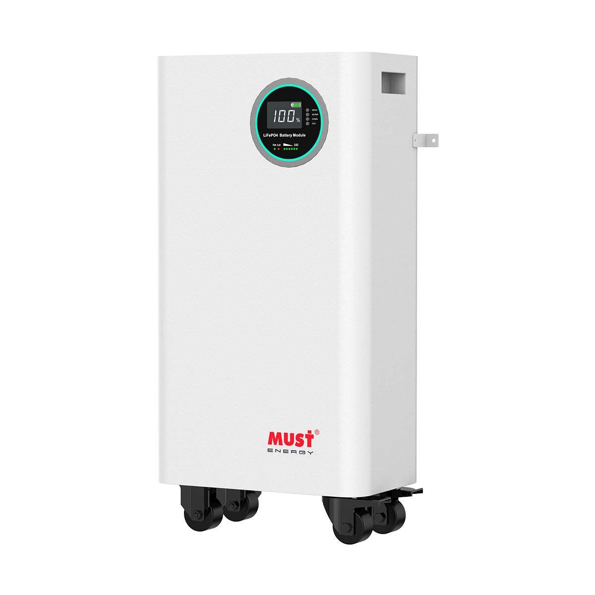 MUST  LP16-48300  51.2V 300AH LITHIUM BATTERY (15.36KWH) Vertical-mounted